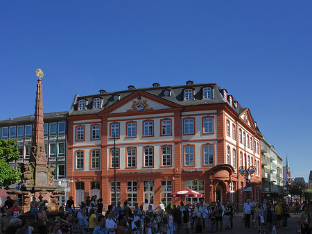 Haus zum Grimmvogel mit Liebfrauenbrunnen - Hessen (Frankfurt am Main)