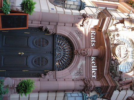 Eingang des Ratskeller - Hessen (Frankfurt am Main)