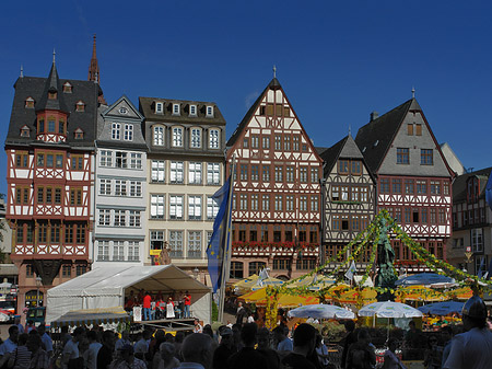 Gerechtigkeitsbrunnen auf dem Römerberg Foto 