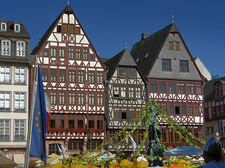 Foto Gerechtigkeitsbrunnen auf dem Römerberg