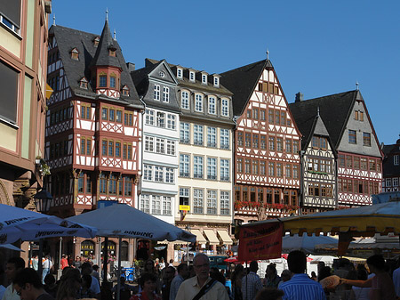 Fotos Schirmen auf dem Römer