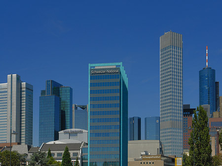 Fotos Schweizer National mit Eurotower | Frankfurt am Main