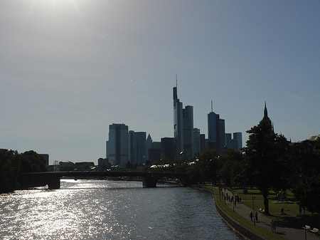 Skyline von Frankfurt Fotos