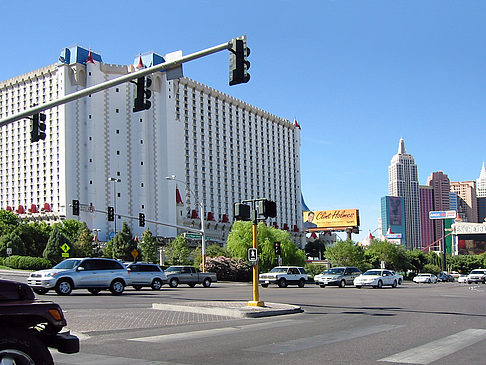 Las Vegas aus dem Auto - Nevada (Las Vegas)